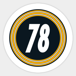 Alejandro Villanueva 78 Sticker